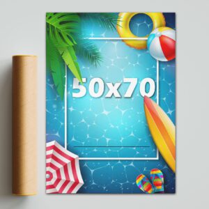 50x70 afiş